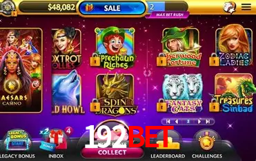 Descubra o Mundo do Cassino Online com 192Bet